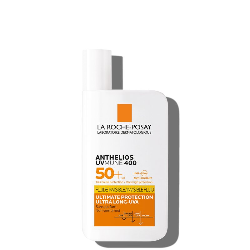 理肤泉 Anthelios UVMune 400 Ultra Invisible Fluid SPF50+(图:品牌官网)
