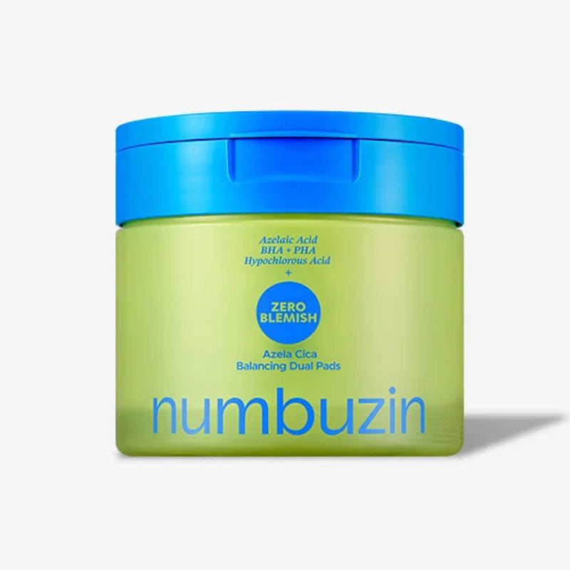 Numbuzin No.0 Zero Blemish Azela Cica 双面棉片