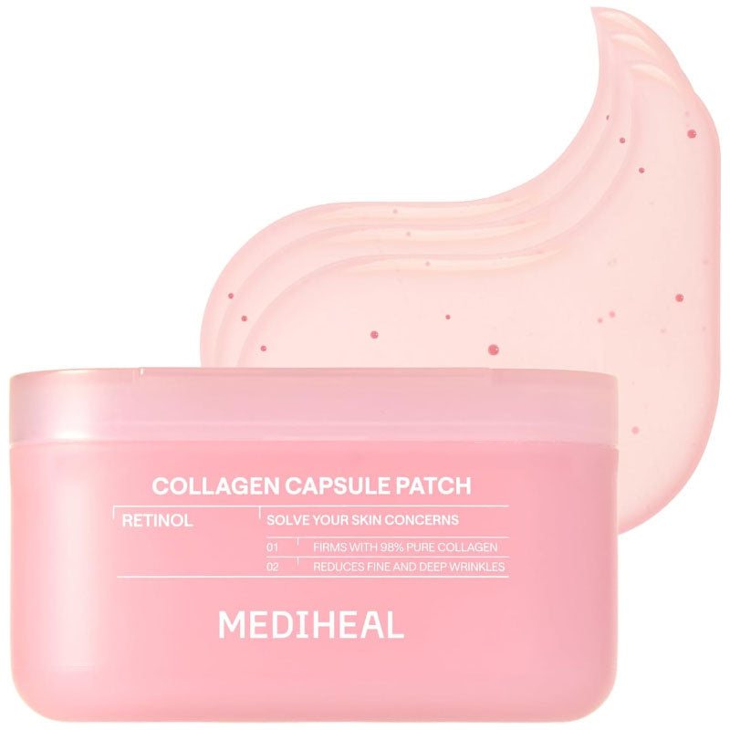 MEDIHEAL 胶原胶囊视黄醇眼贴 60 片产品图